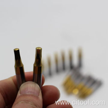Hex Punch Pins with TiN coating